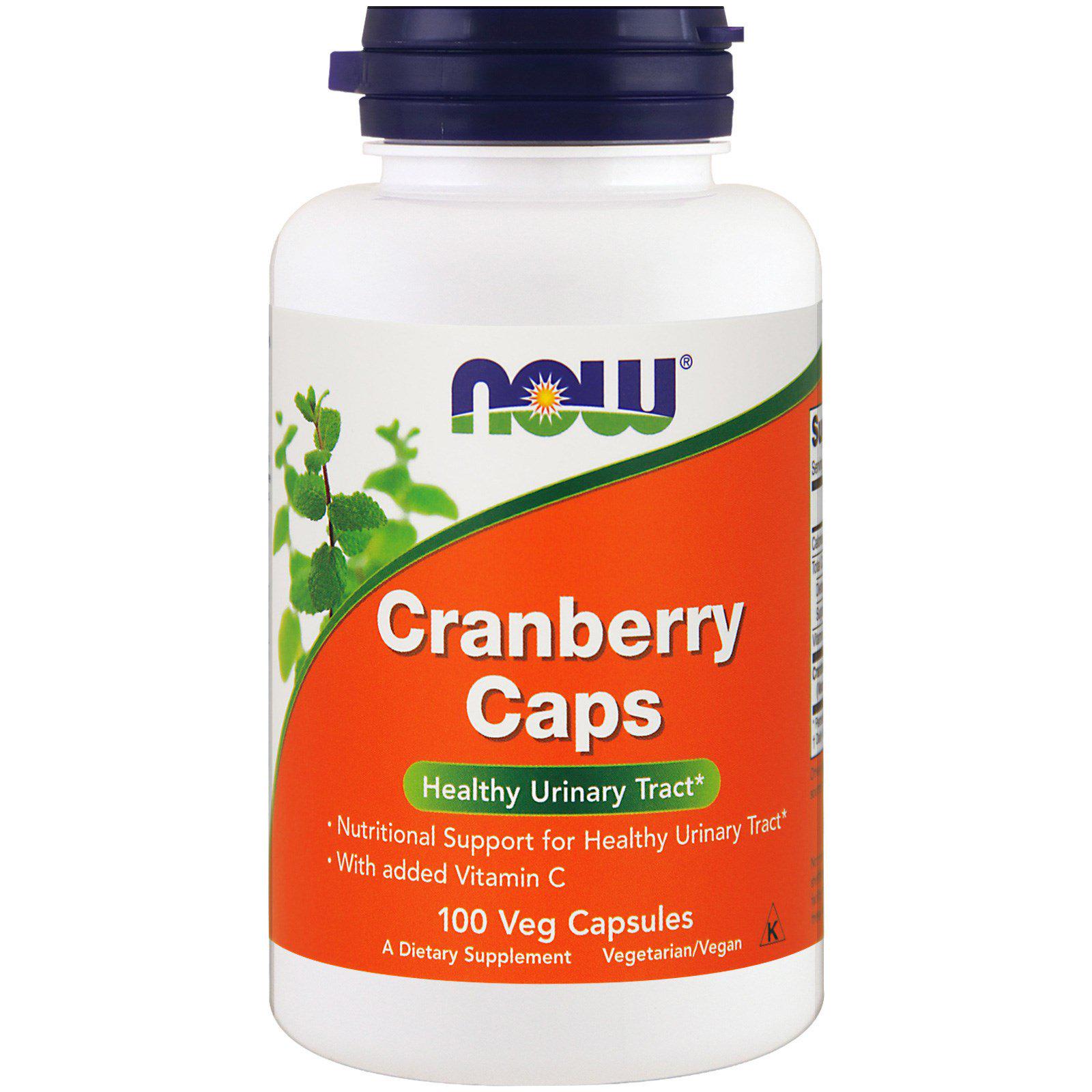 Журавлина Cranberry Caps Now Foods 100 капсул (NF3230)