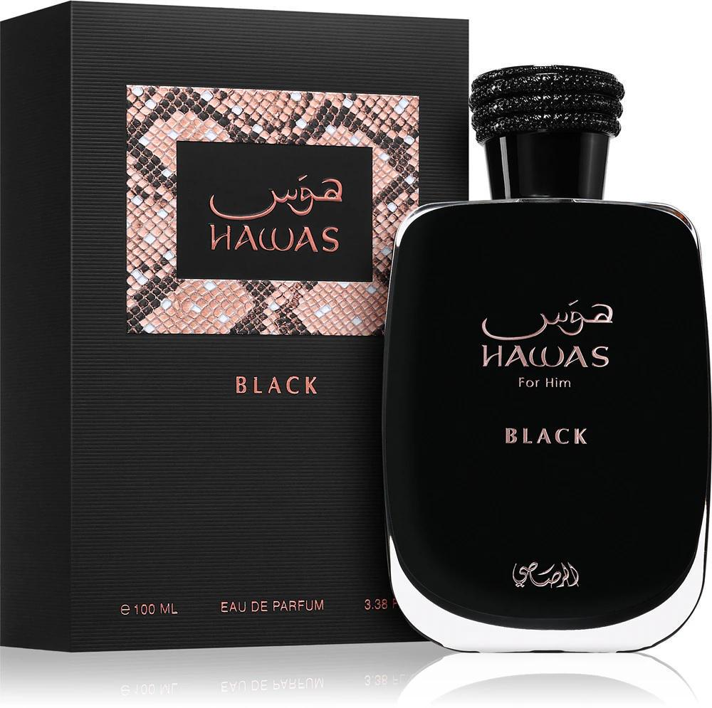 Парфюмированная вода для мужчин Rasasi Hawas Black 100 мл