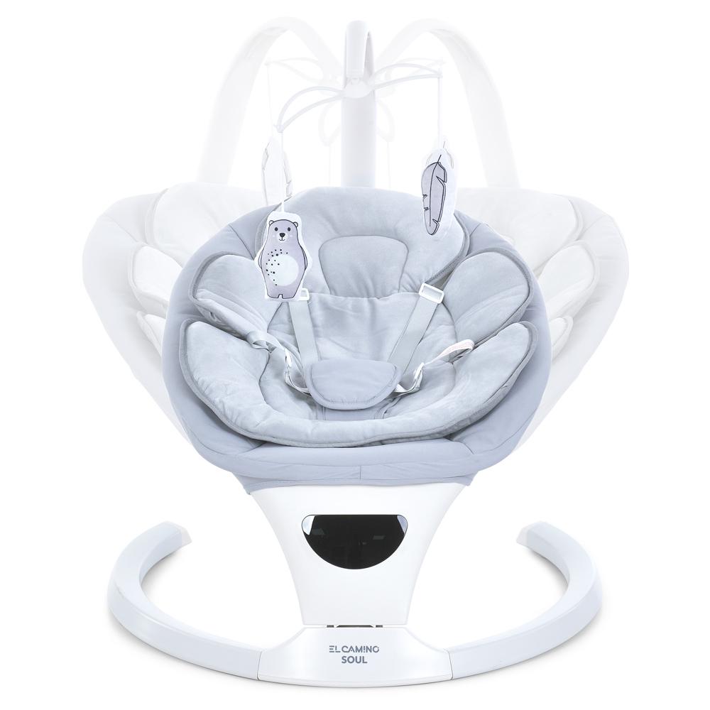 Центр заколисуючий El Camino ME 1175 SOUL з пультом керування Сірий - фото 4 Центр заколисуючий El Camino ME 1175 SOUL з пультом керування Сірий - фото 4