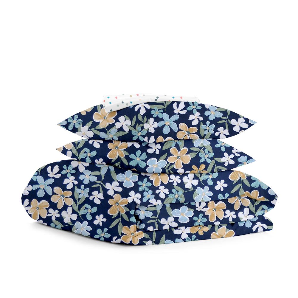 Комплект белья Cosas Blue Flowers постельного евро 200х220 см (4822052098868)