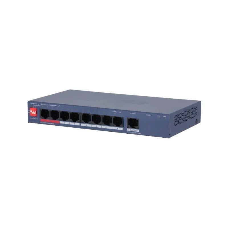 Коммутатор управляемый Dahua DH-CS4009-8ET1GT-110 8 портов (3103387516)