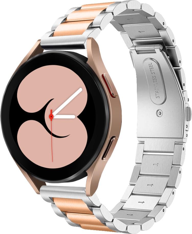 Металлический Ремешок Shain Line для Galaxy Watch 4 40 мм Silver Rose (28109-68) Металлический Ремешок Shain Line для Galaxy Watch 4 40 мм Silver Rose (28109-68)