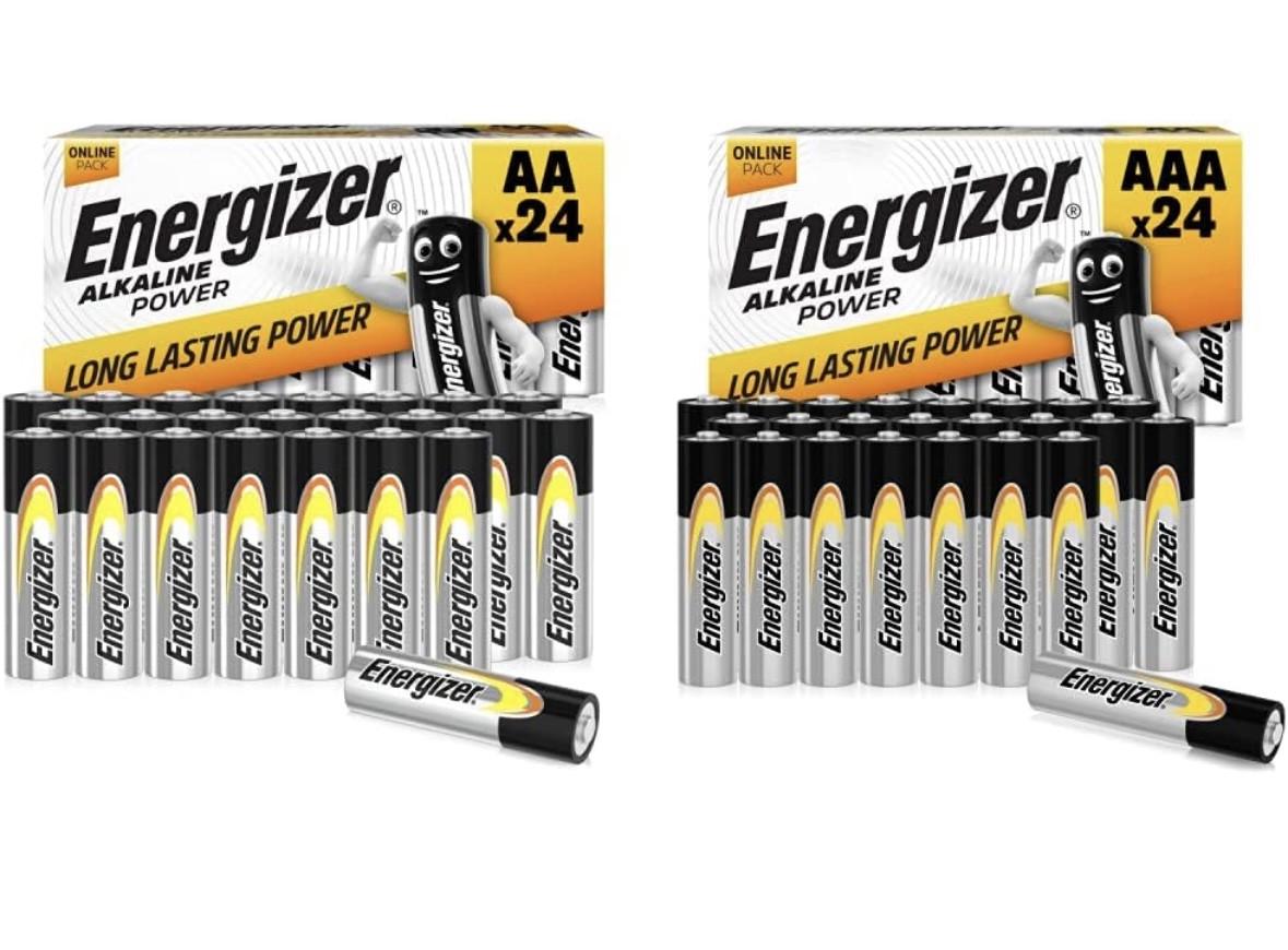 Батарейки Energizer AA+AAA Alkaline Power 24+24 шт.