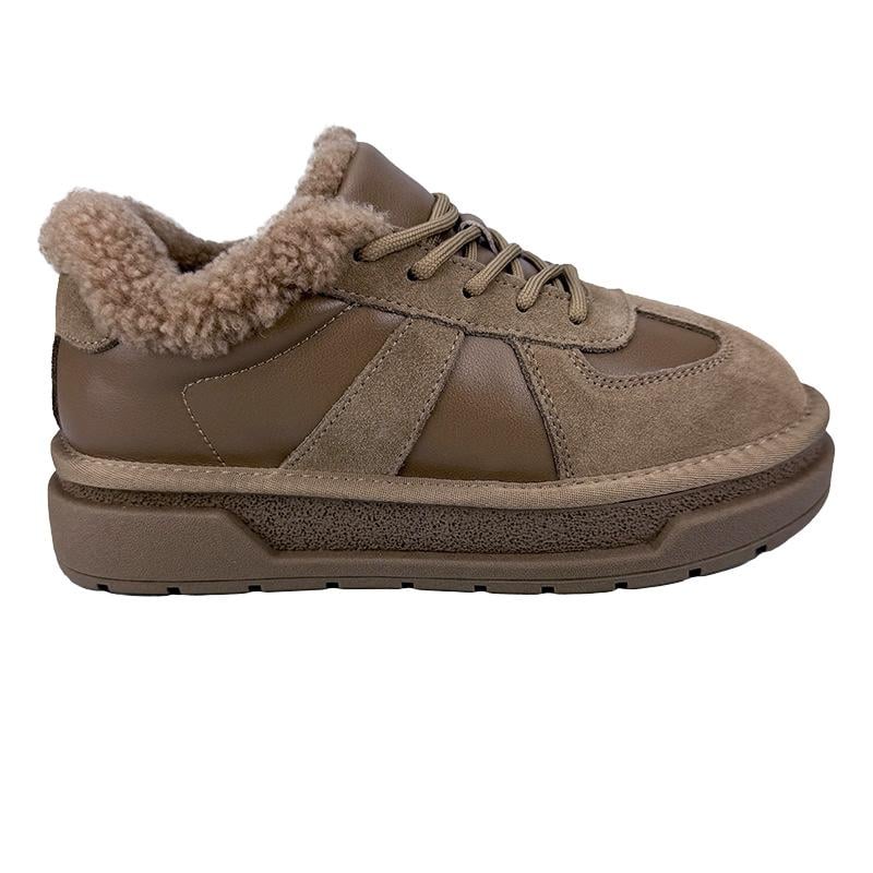 Кеди жіночі замшеві на шнурівці 6016-20 p. 41 25,5 см Коричневий