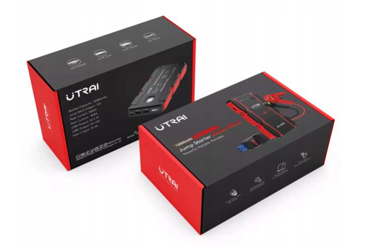 Пусковое автомобильное устройство Jump Starter Utrai Jstar Mini 13000 mAh 1000A (9434671) - фото 10