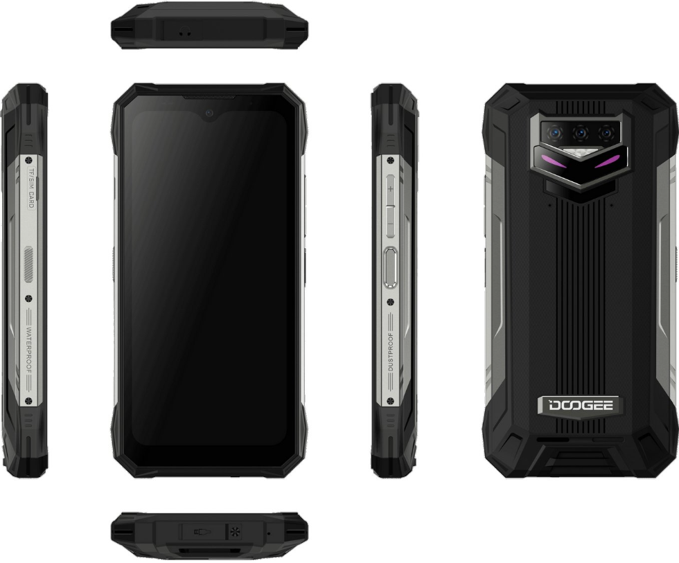 Смартфон Doogee S89 Pro 8/256Gb Night Vision Black - фото 3