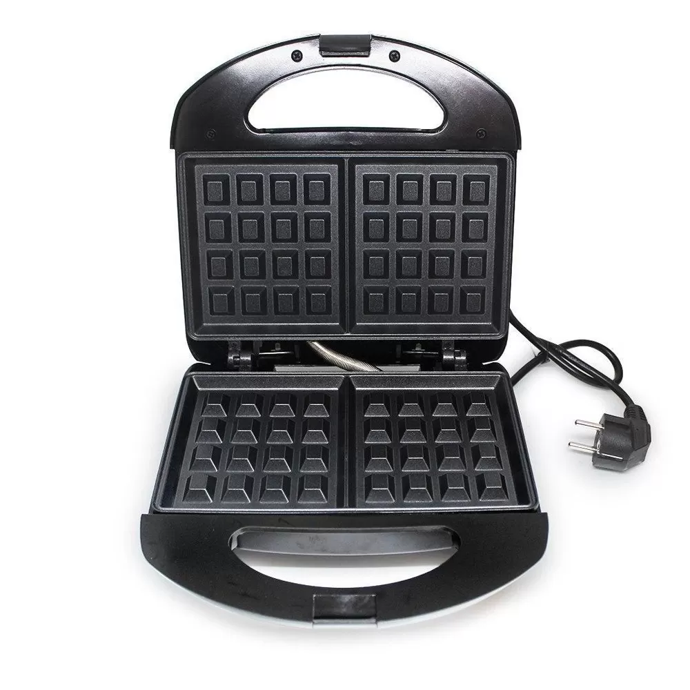 Вафельница электрическая Domotec MS-7705 с антипригарным покрытием 1000 Вт (ML-04567)