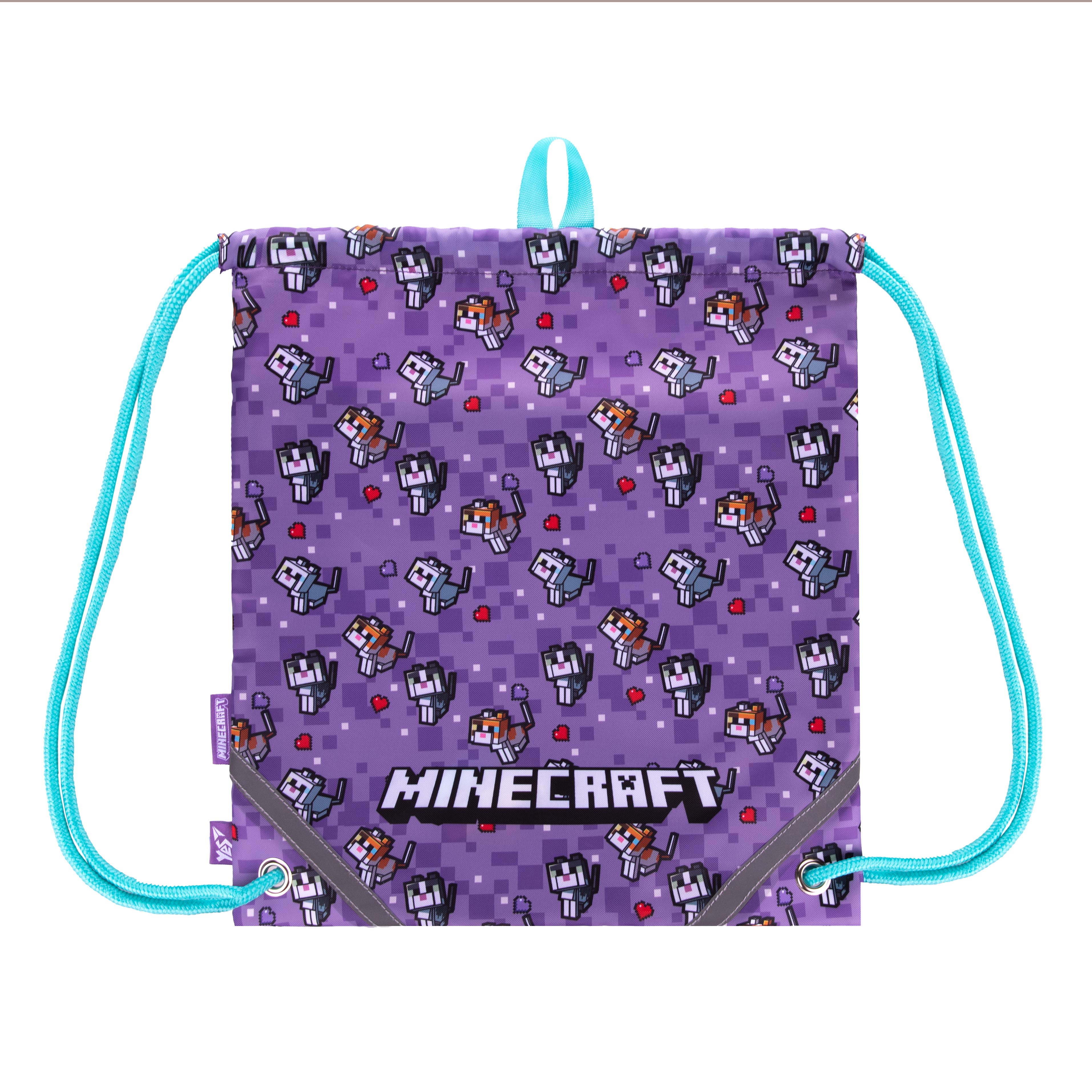 Сумка для обуви YES SB-10 Minecraft Pinky 40х35 см Разноцветный (550092)