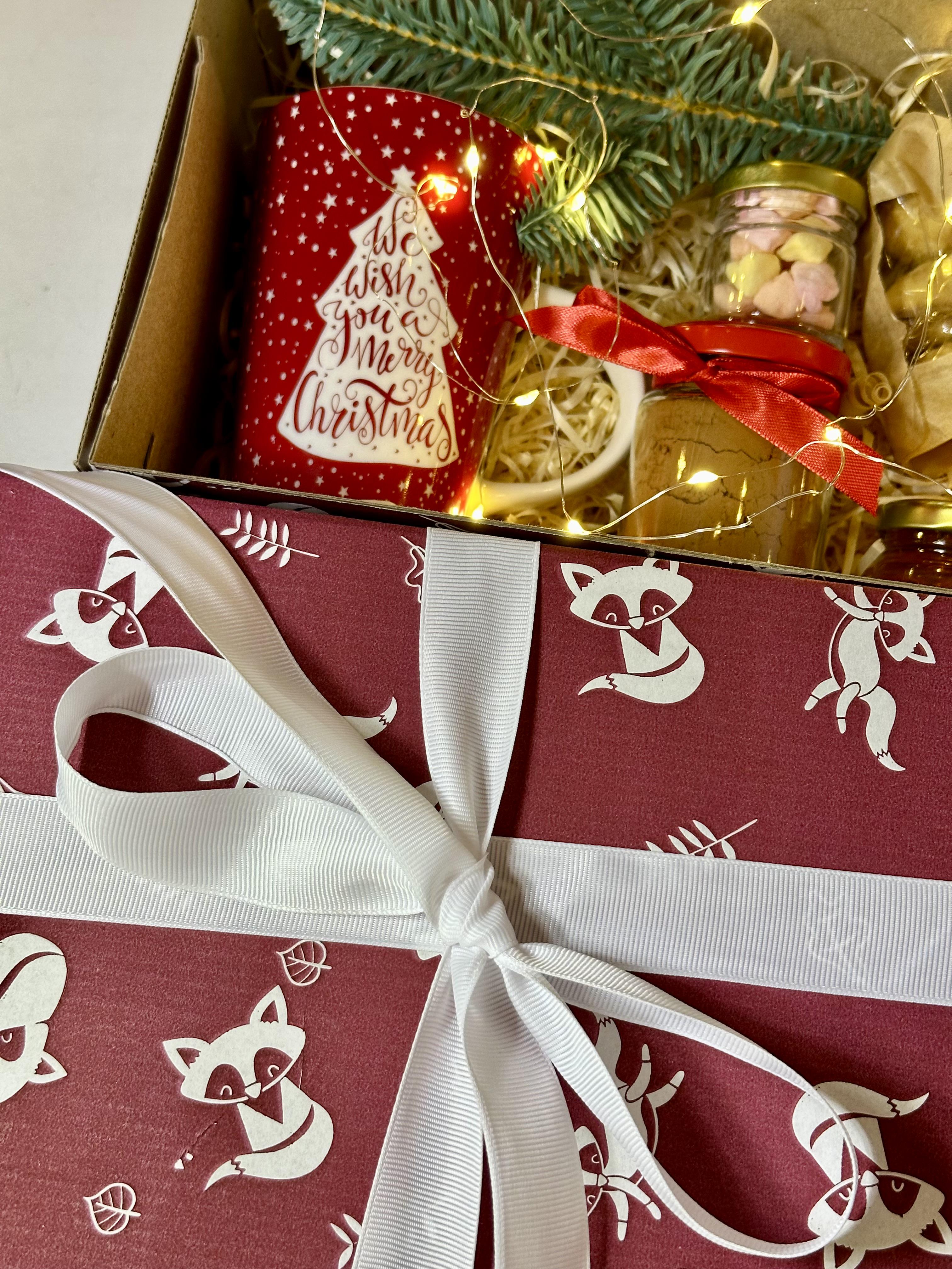 Набір новорічний з какао/маршмеллоу та смаколиками (13529426) - фото 2 Набір новорічний з какао/маршмеллоу та смаколиками (13529426) - фото 2