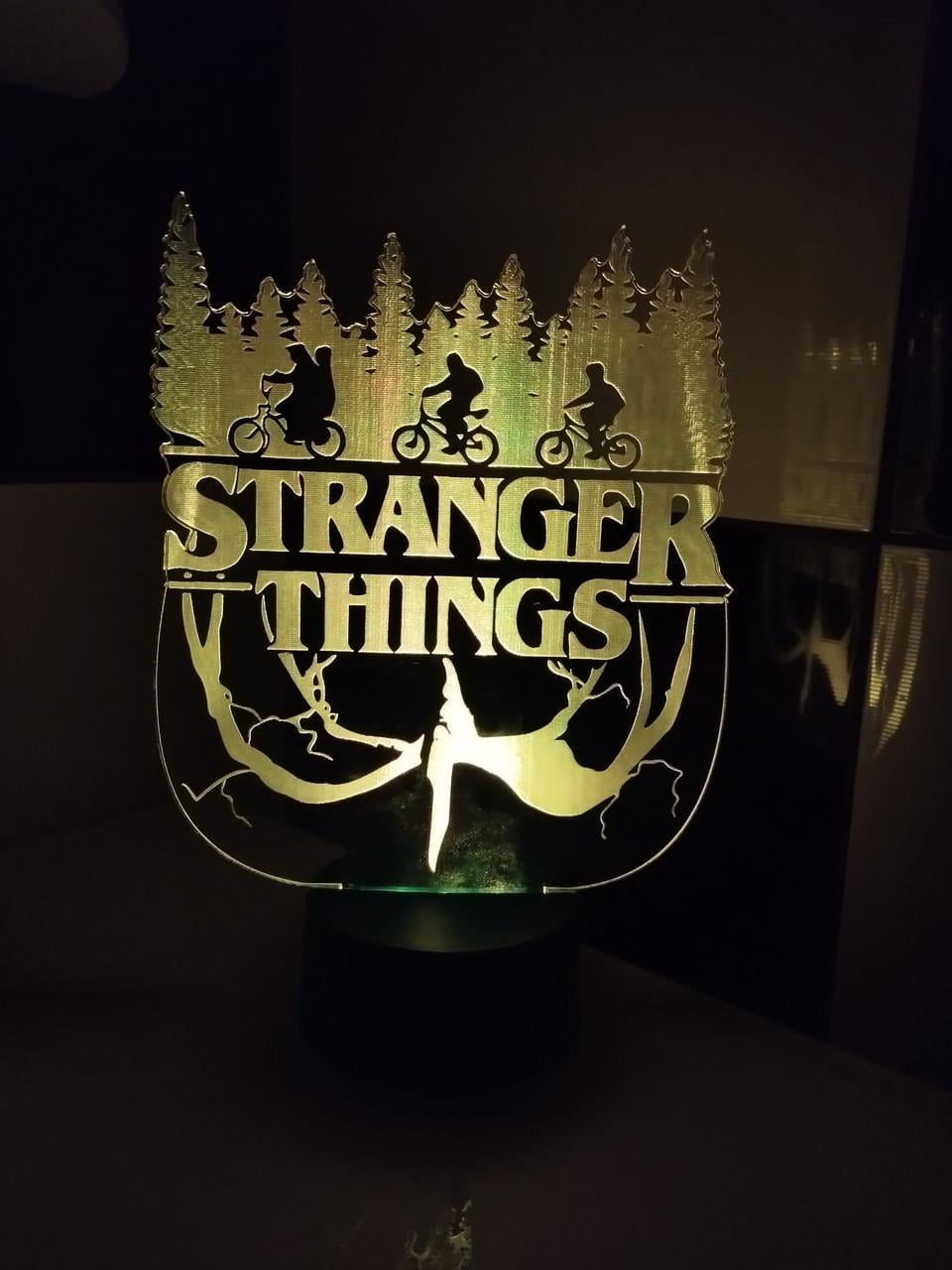 3d-ночник Stranger Things несколько подсветок/на батарейке (2896732310)