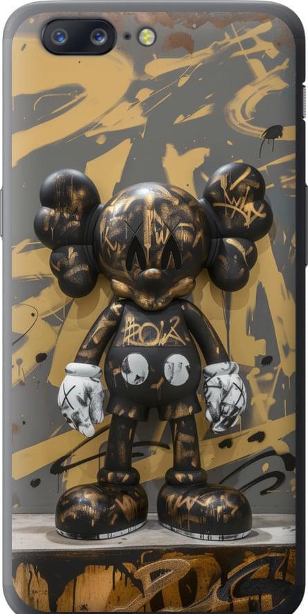Чехол на OnePlus 5 Bronze kaws (6097u-969-42517)