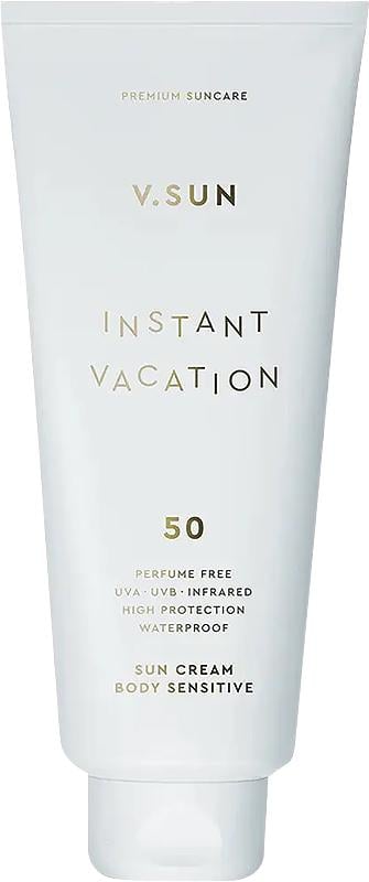 Крем для тіла сонцезахисний V.Sun Sun Cream Face Sensitive SPF 50 Perfume Free 200 мл (36684)