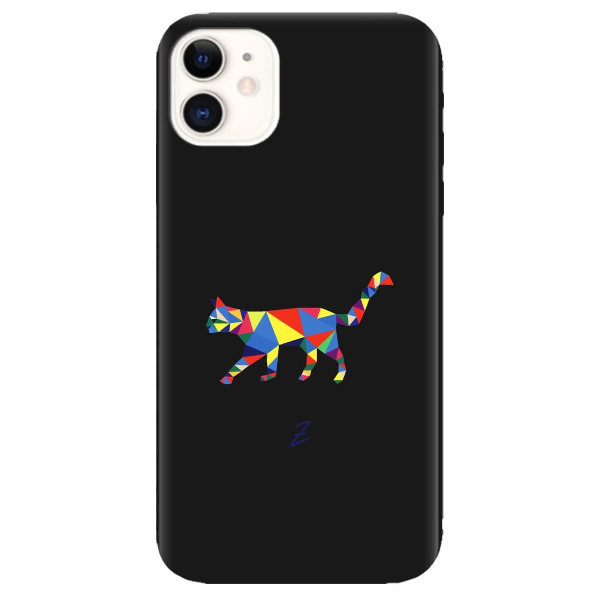 Силиконовый чехол Zorrov для Apple iPhone 11 Cat (12180040179072063)