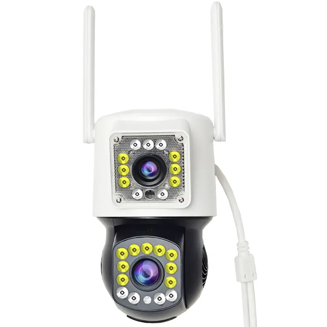 Камера уличная Wi-Fi видеонаблюдение с 2 объективами 4MP/V360 Pro Smart Home Camera (1566) Камера уличная Wi-Fi видеонаблюдение с 2 объективами 4MP/V360 Pro Smart Home Camera (1566)