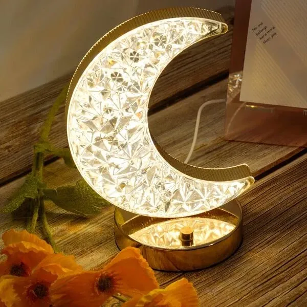 Светильник-ночник Moon light pc-8208 LED аккумуляторный (Ф154)