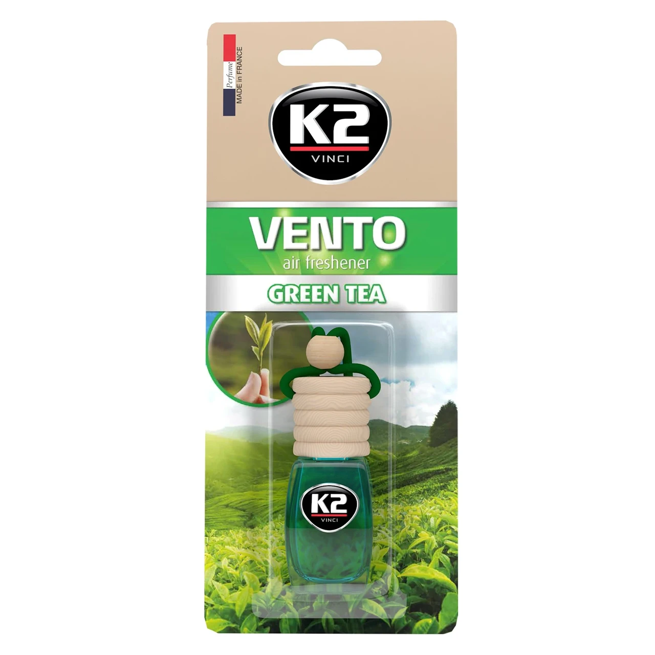 Ароматизатор для салона авто K2 Vento Зеленый чай 8 мл