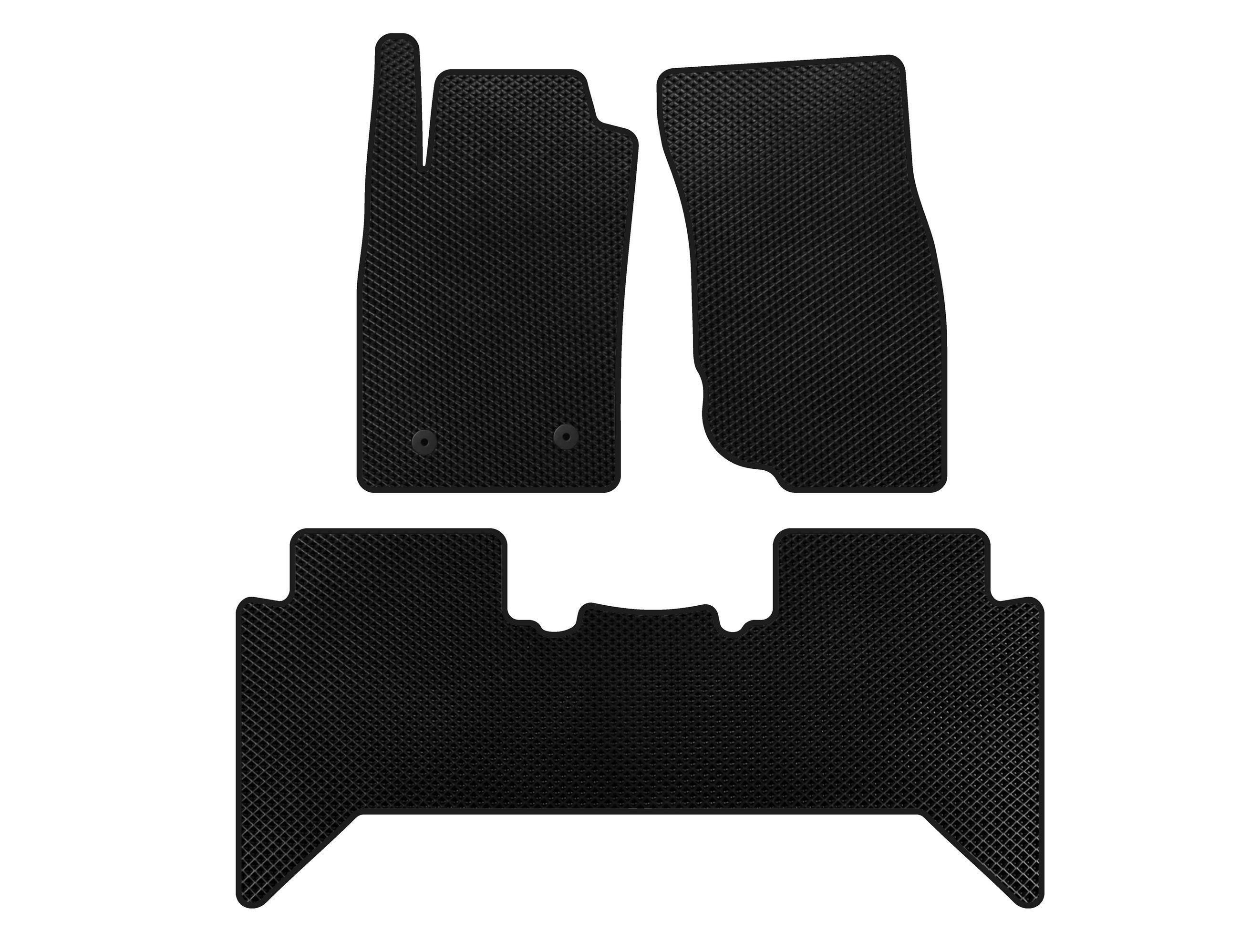 Коврики Digital Designs для Toyota Hilux 2006-2015 рр. этилвинилацетат Черный (133663)