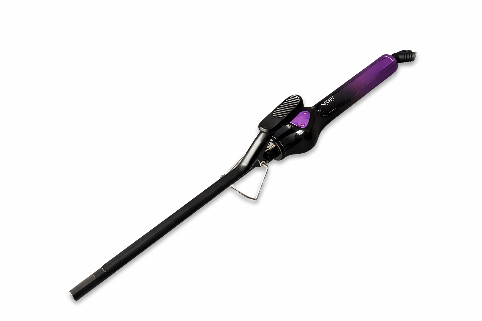 Плойка для афро-кудрей VGR V-573 керамическая LED-дисплей/зажим 10 мм 140-200°C (33165268)