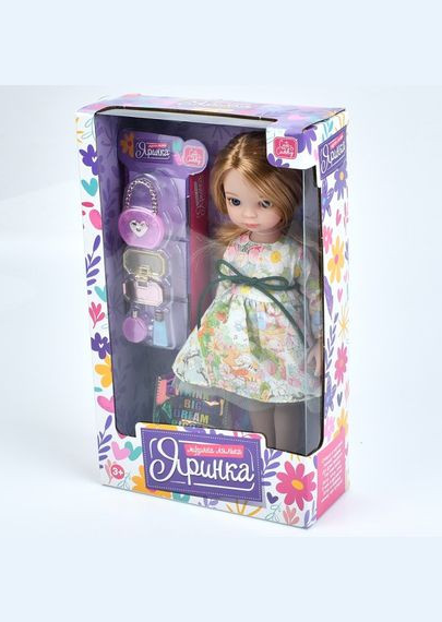 Лялька музична Limo Toy Яринка M 6075 I UA з аксесуарами співає українською