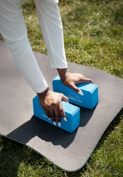 Блок для йоги PowerPlay 4006 Yoga Brick Синий (PP_4006_Blue_Yoga_Brick) - фото 3 Блок для йоги PowerPlay 4006 Yoga Brick Синий (PP_4006_Blue_Yoga_Brick) - фото 3