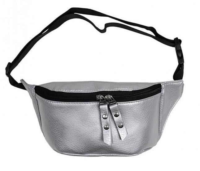 Сумка-бананка Sambag Tirso MTH Срібло (80131003)