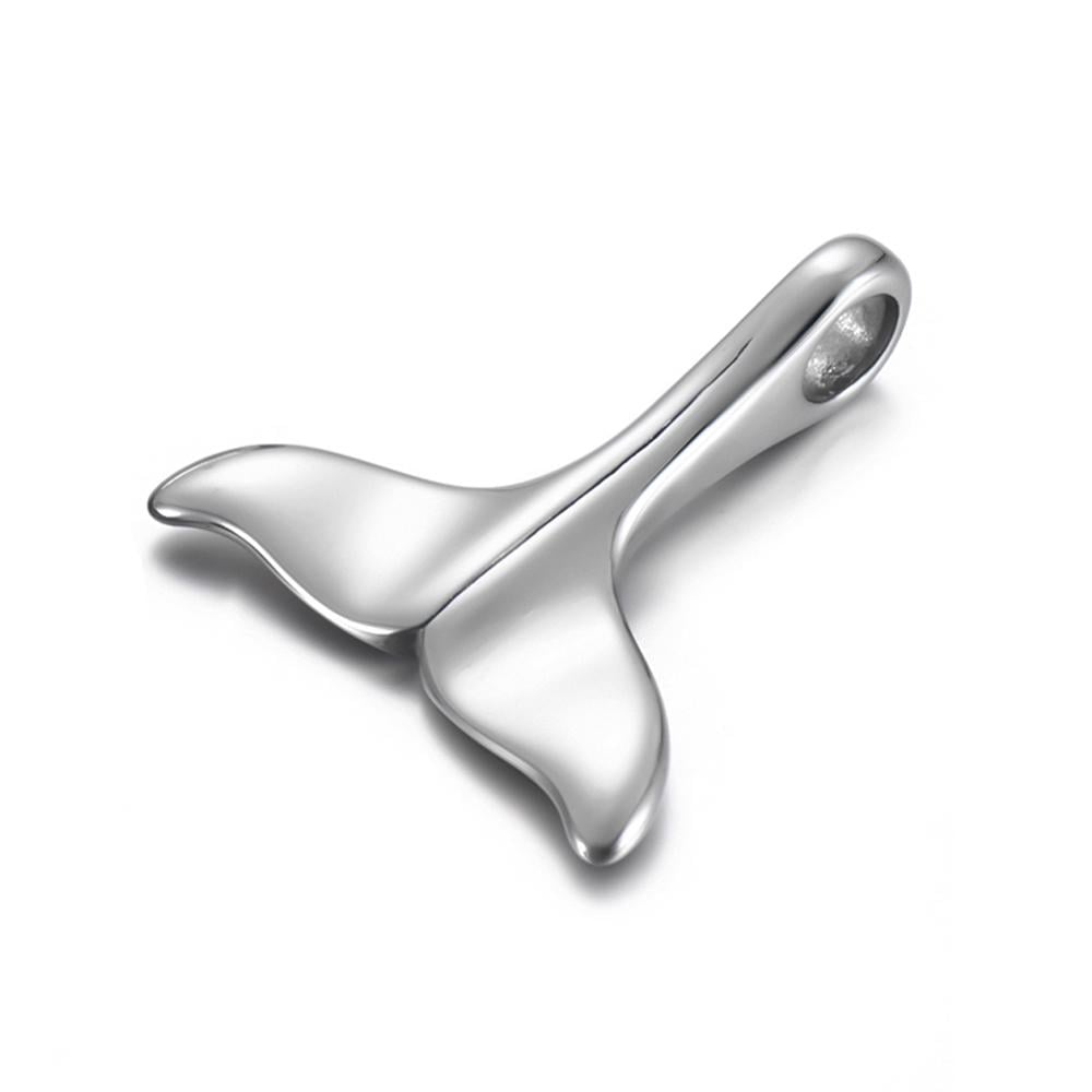 Кулон готичний хвіст риби з медичної сталі (PS-067)