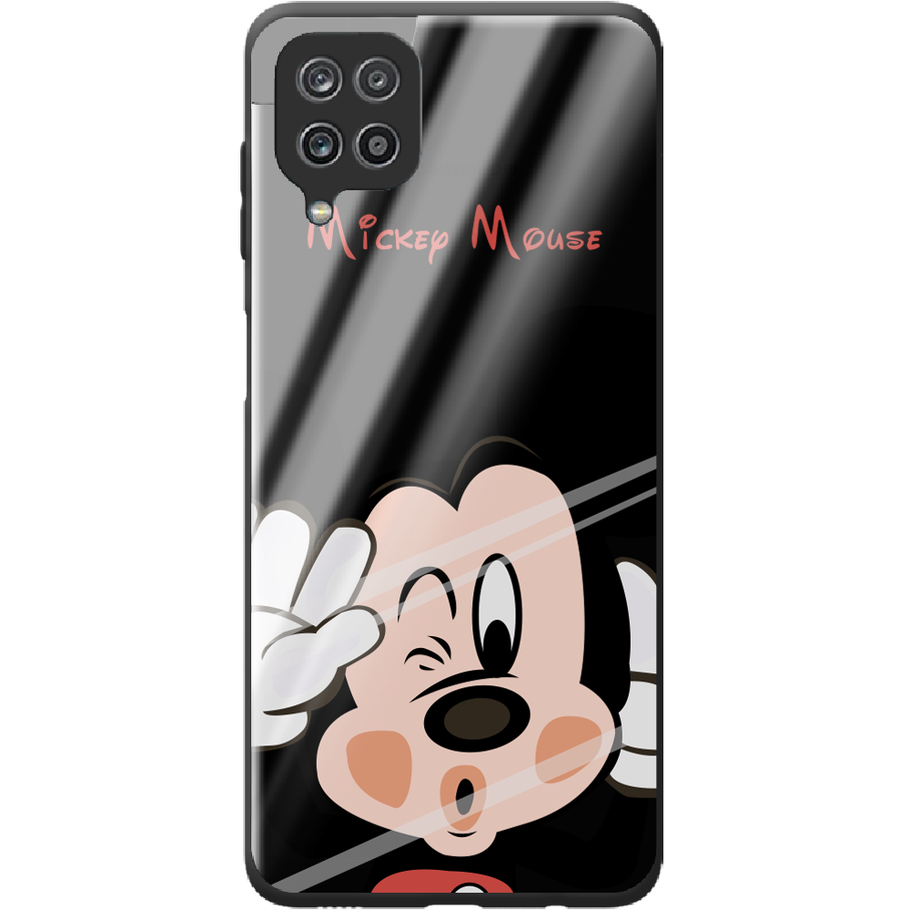 Чохол Boxface Samsung M225 Galaxy M22 Mister M Чорний силікон зі склом (43528-cc58-44204)