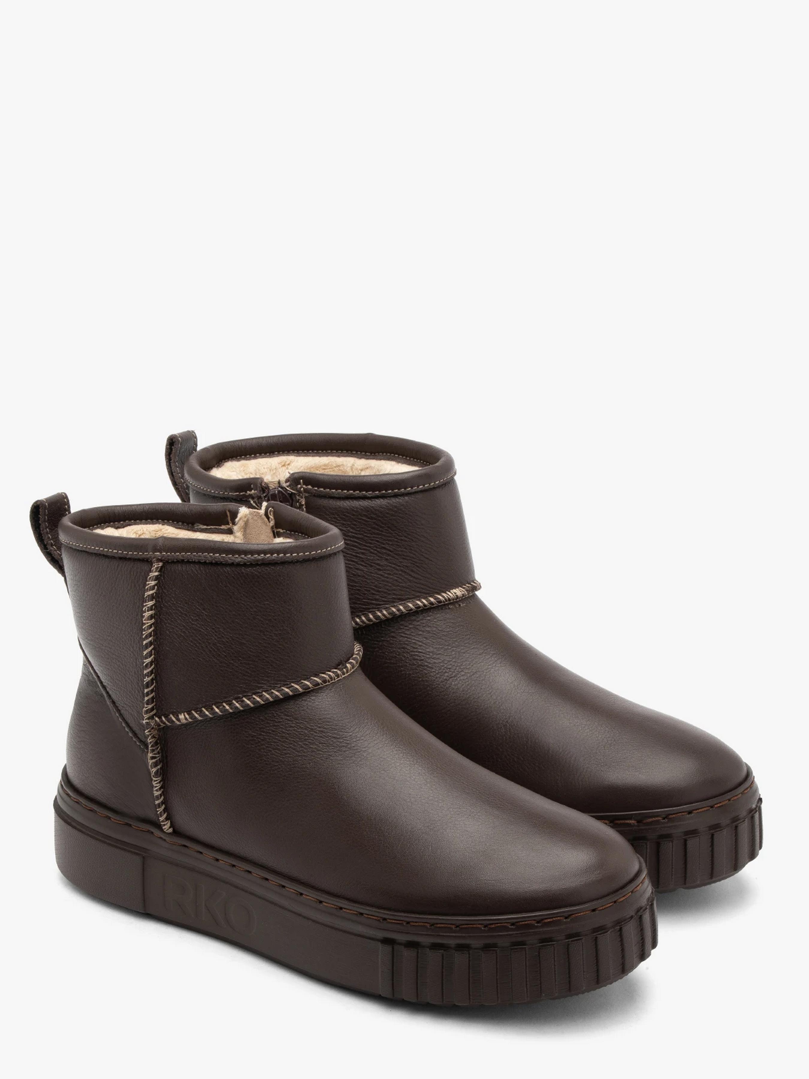 Ботинки женские зимние RYLKO р. 38 Темно-коричневый (0RVN7_V_ _9RM)