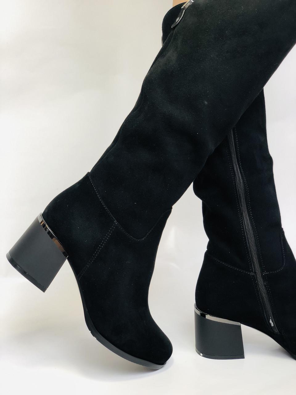 Сапоги женские зимние Blue Tempt р. 38 24,5 см Черный (2387) - фото 8 Сапоги женские зимние Blue Tempt р. 38 24,5 см Черный (2387) - фото 8