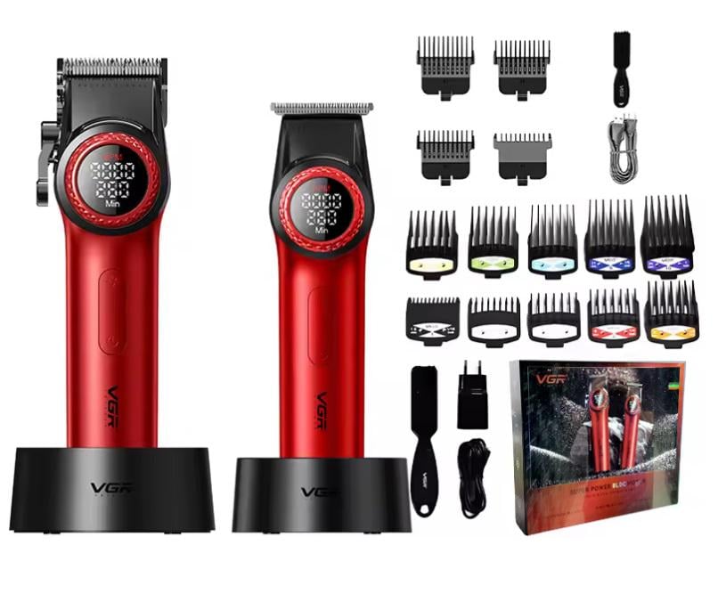 Комплект для стрижки VGR V-001/V-977 Red