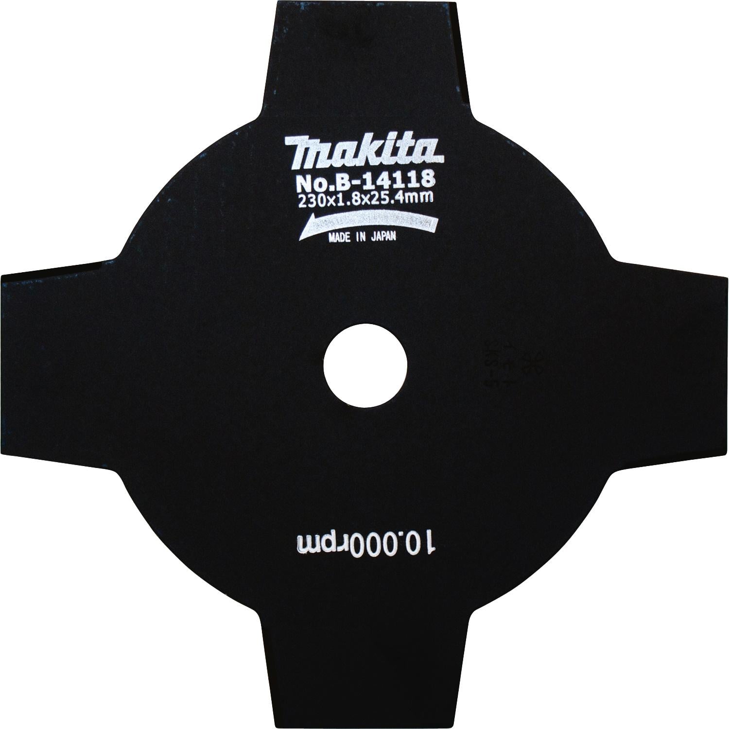 Нож для мотокосы Makita B-14118 230x25,4 мм 4T