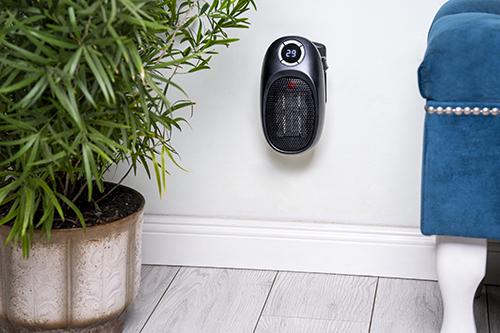 Тепловентилятор керамический Adler AD 7726 LED 1500 Вт Black (609460) - фото 11 Тепловентилятор керамический Adler AD 7726 LED 1500 Вт Black (609460) - фото 11