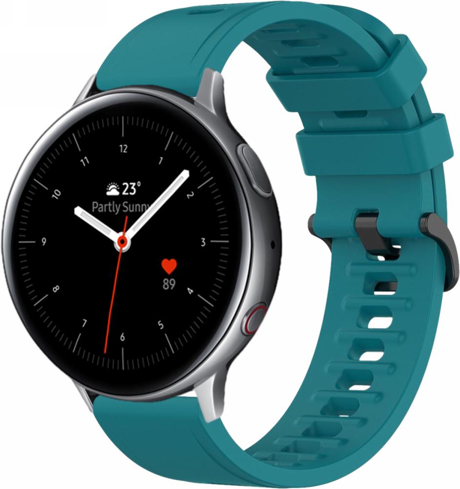 Ремінець Convex для Galaxy Watch Active 2 40/44 мм Teal (18497) Ремінець Convex для Galaxy Watch Active 2 40/44 мм Teal (18497)