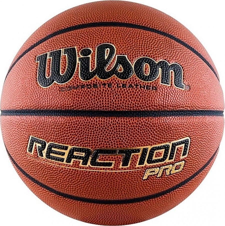 Баскетбольный мяч Wilson REACTION PRO 275 р. 5 Коричневый (WTB10139XB05)
