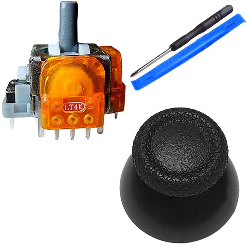 Механизм 3D геймпада PS5 датчик TMR/сток V1/отвертка/лопатка Черный