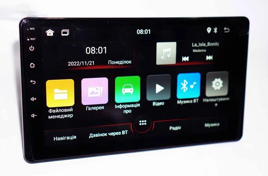 Автомагнітола 1DIN-6.9 Android 12 Carplay 4/64 GB (42456-6288A64_3223) - фото 2