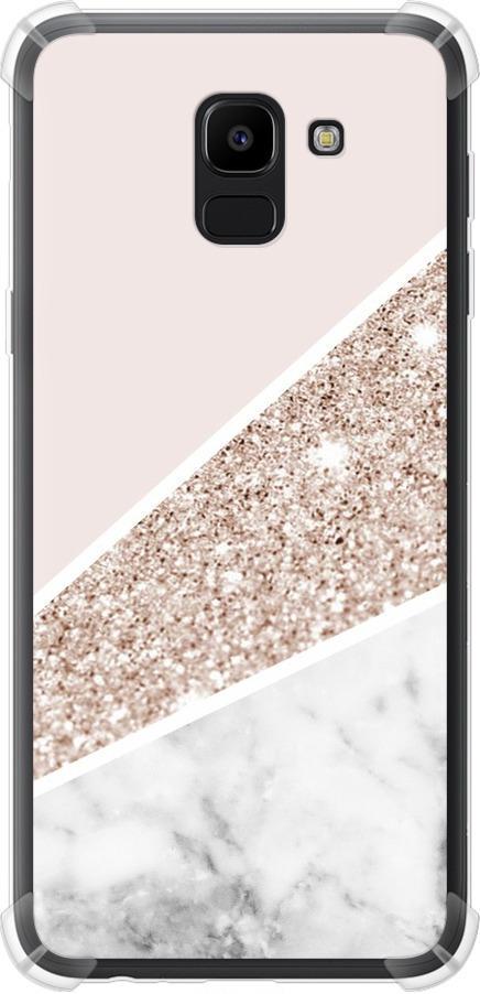 Чехол на Samsung Galaxy J6 2018 Пастельный мрамор (4342sp-1486-42517)