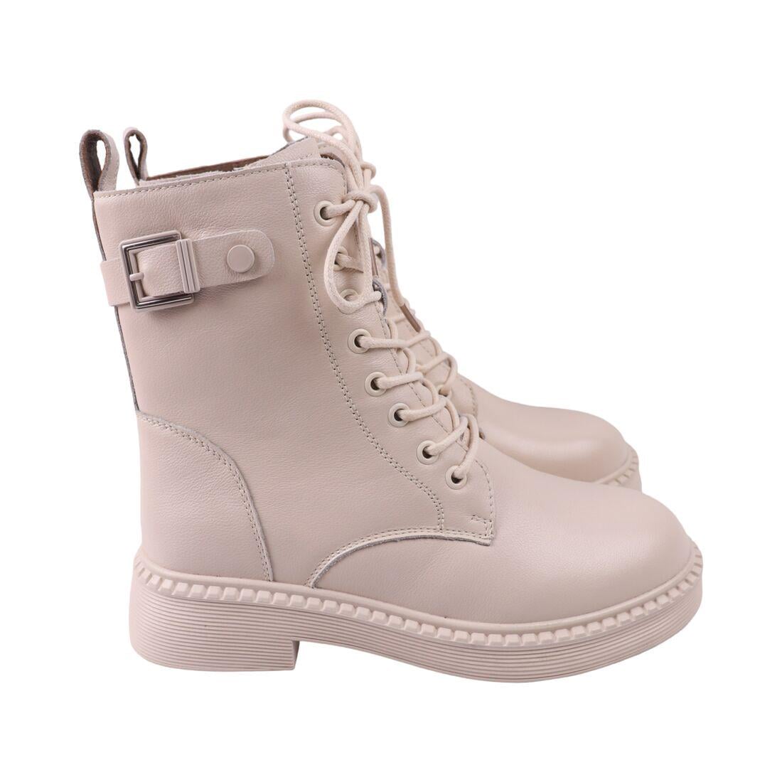 Ботинки женские FARINNI 726-25ZHC р. 37 Светло-бежевый (179590037)