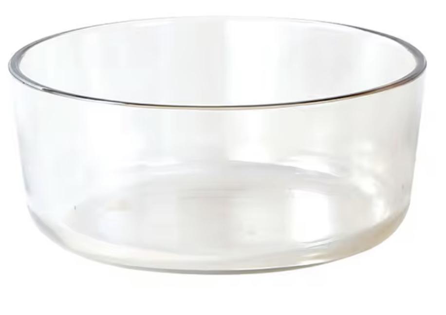 Фруктовница стеклянная на бамбуковой подставке Прозрачный (70015) - фото 3 Фруктовница стеклянная на бамбуковой подставке Прозрачный (70015) - фото 3