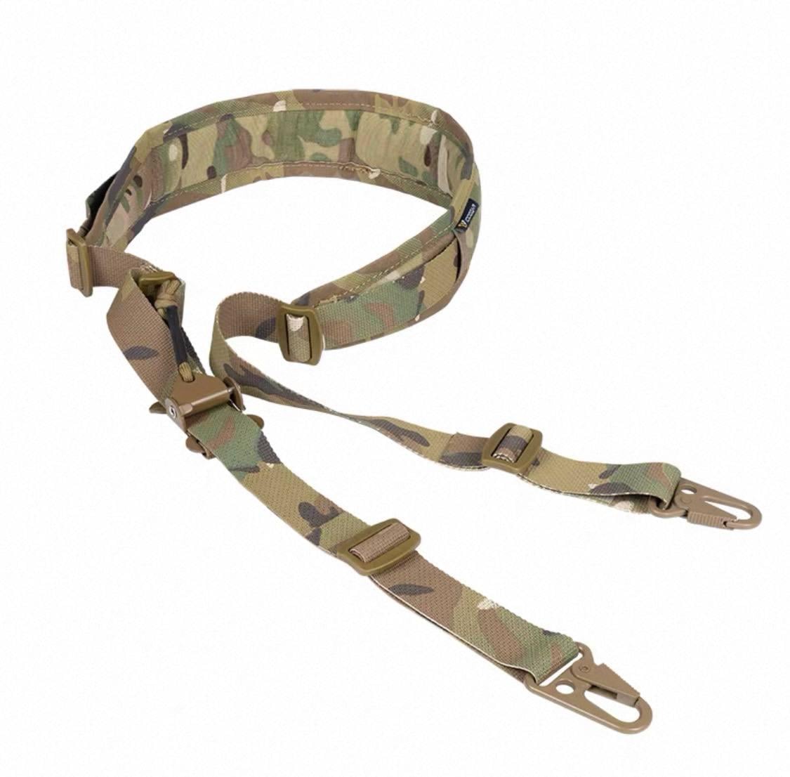 Ремінь збройовий двоточковий Idogear для АК Multicam
