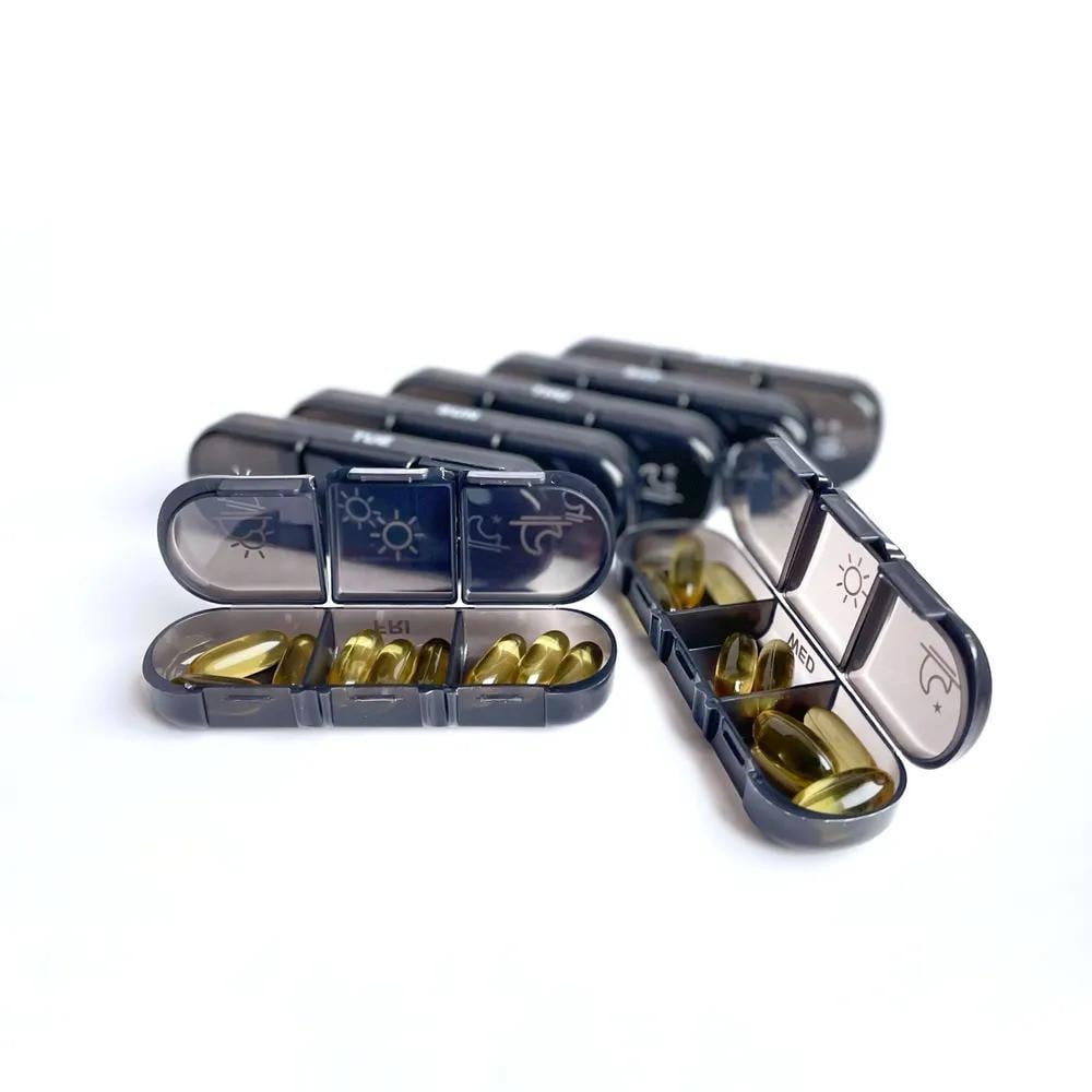 Таблетница на 7 дней утро-день-вечер (2425722651) - фото 3 Таблетница на 7 дней утро-день-вечер (2425722651) - фото 3