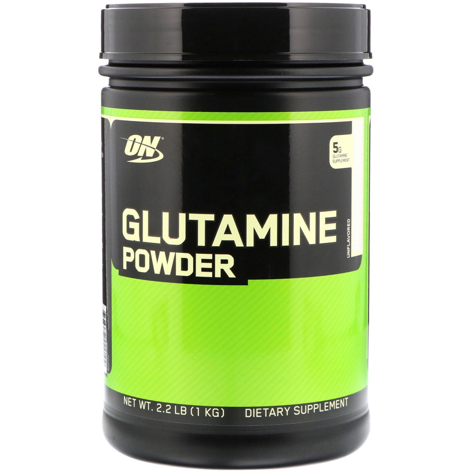 Аминокислоты Optimum Nutrition Glutamine Powder 1 кг Без вкуса