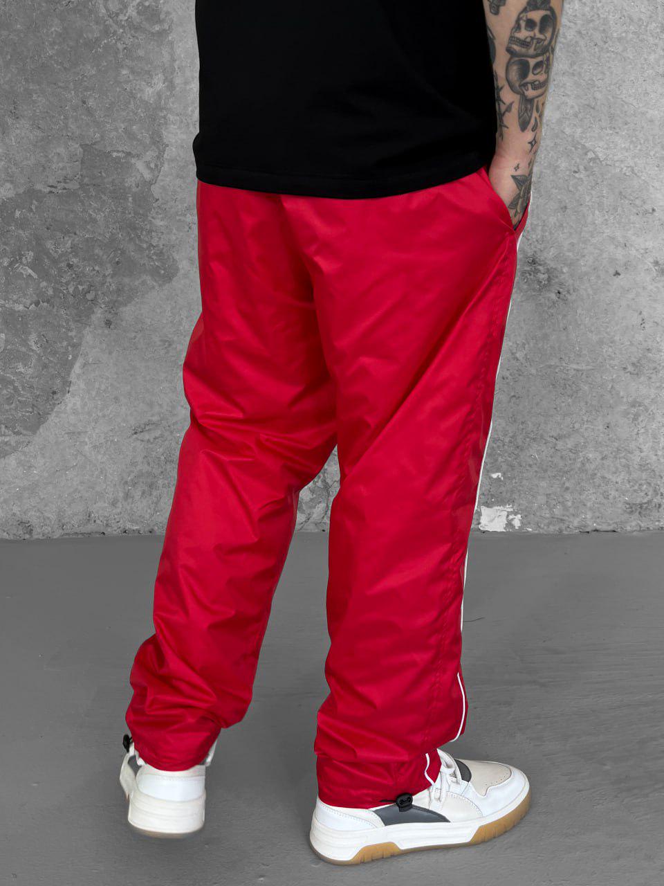 Спортивні штани чоловічі Slide оверсайз M Червоний (26456/1/2) - фото 8 Спортивні штани чоловічі Slide оверсайз M Червоний (26456/1/2) - фото 8