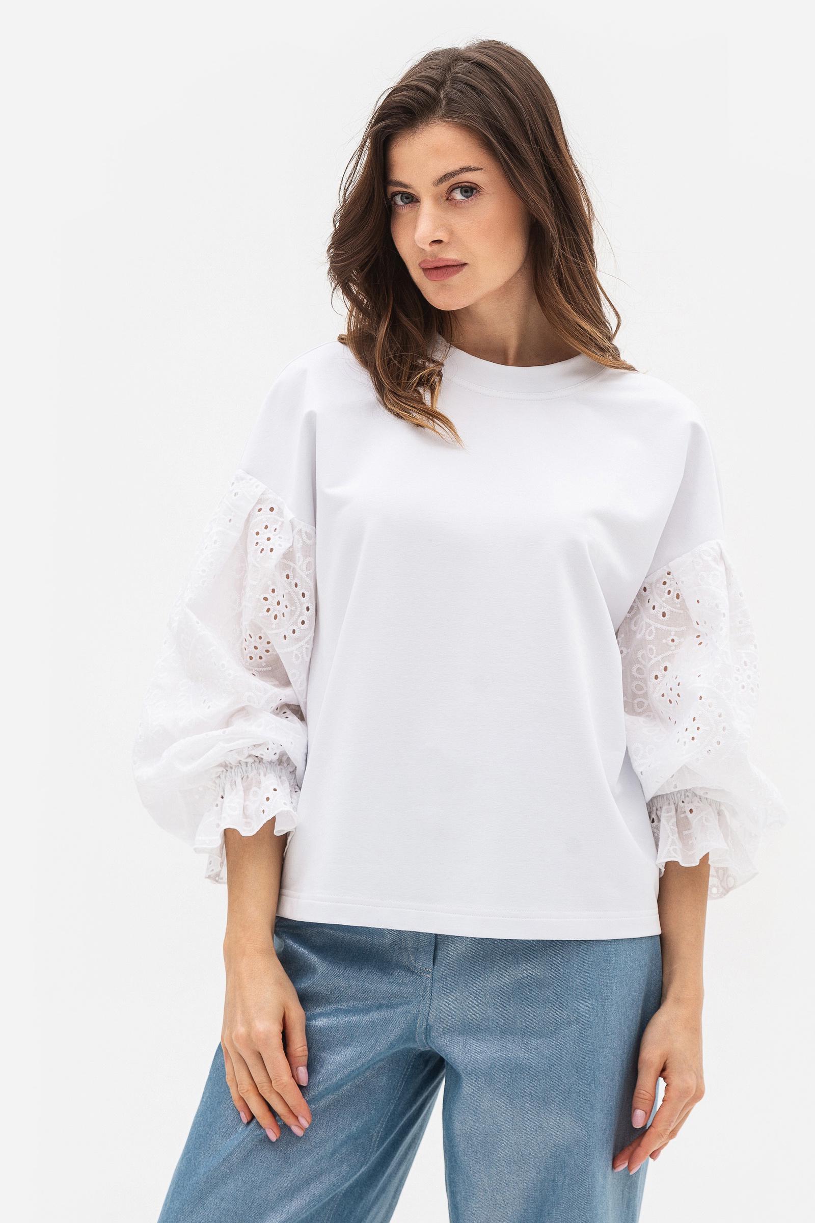 Світшот Lesia Рінері 01 р. 46 Білий (153470000) Світшот Lesia Рінері 01 р. 46 Білий (153470000)