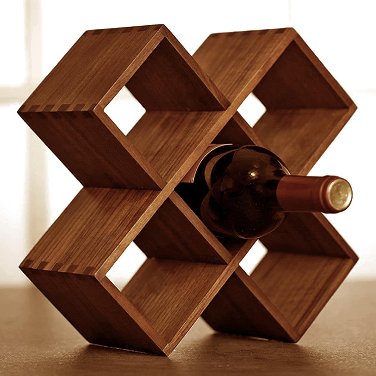 Полка для вина настольная Фаратан Шафран (Впс-019406)