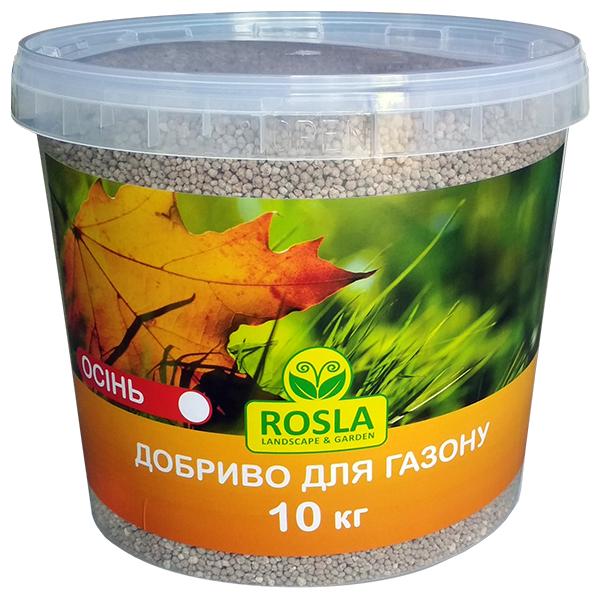 Удобрение комплексное минеральное для газона Fertis TM Rosla NPK 5.15.30 осень Arvi 10 кг