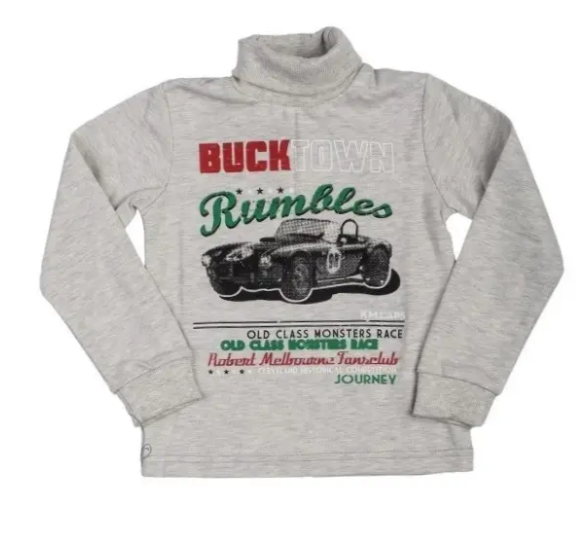 Гольф для хлопчика Bembi ГФ 57 104 см Сірий