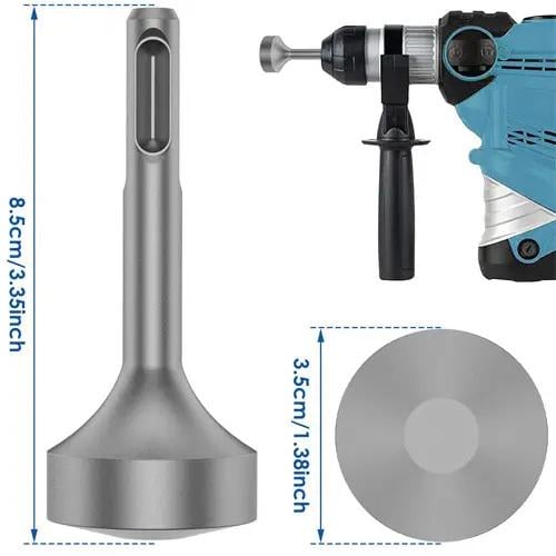 Насадка забивання Universal SDS Plus кругла підошва (4d251ecb) - фото 5