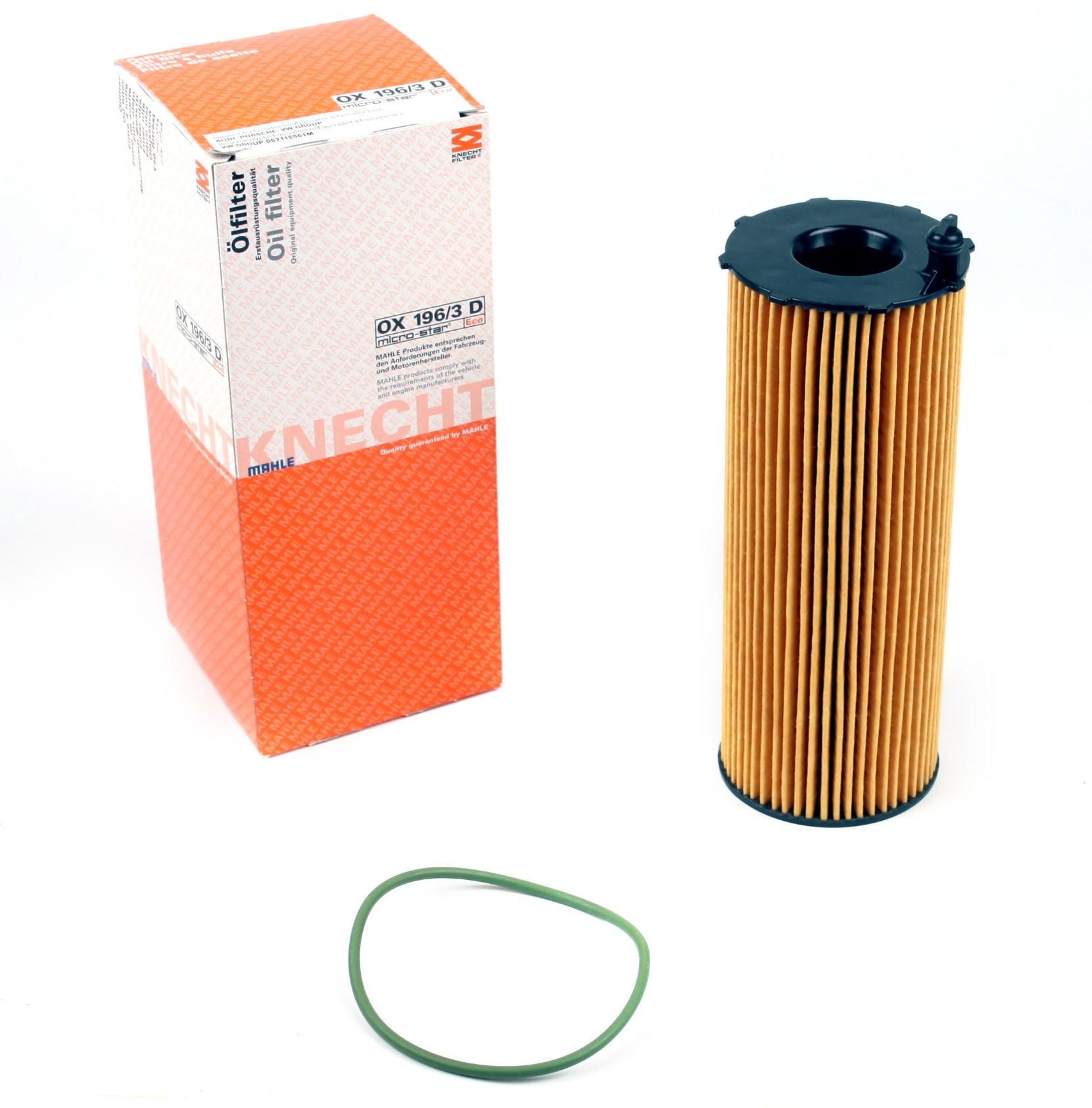 Фільтр масляний KNECHT для VW Touareg 3,0TDI 04- (OX 196/3D)