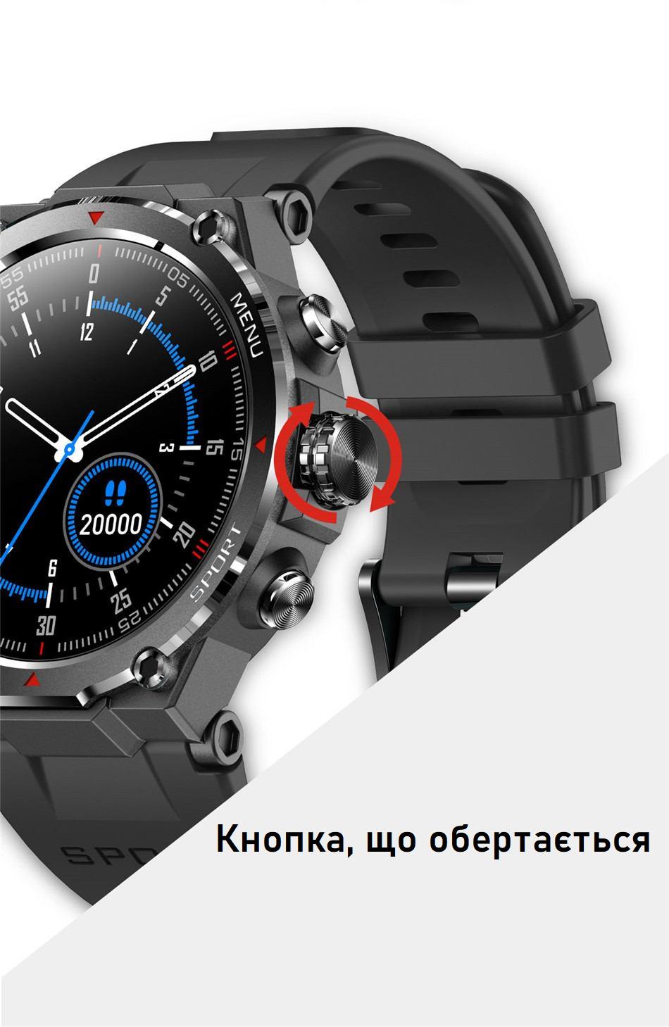 Смарт-годинник Lige HM09 тонометр/пульсиметр/кисень у крові/дзвінки Black (eb6bf877) - фото 5 Смарт-годинник Lige HM09 тонометр/пульсиметр/кисень у крові/дзвінки Black (eb6bf877) - фото 5